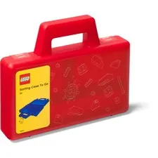 LEGO Storage Products: 40870001 Sorting Case To Go Transparent Red NEW