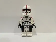 Lego Star Wars GCC Phase 2 Captain Custom Clone Trooper Minifigure Pad Printed