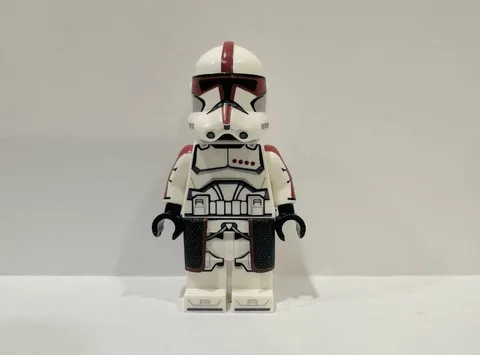 Lego Star Wars GCC Phase 2 Captain Custom Clone Trooper Minifigure Pad Printed