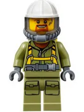 LEGO: Volcano Explorer Male Worker (cty0685)