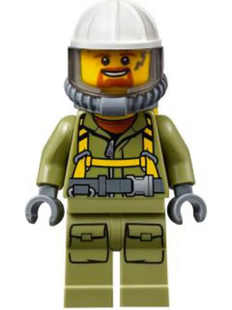 LEGO: Volcano Explorer Male Worker (cty0685)
