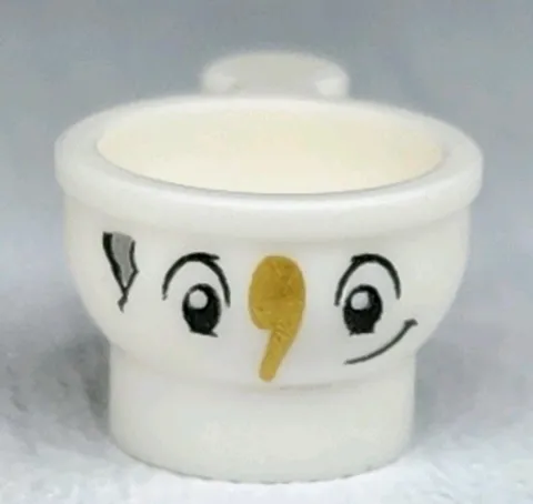 NEW LEGO® Chip Potts character Tea Cup Beauty and The Beast White Utensil 43263