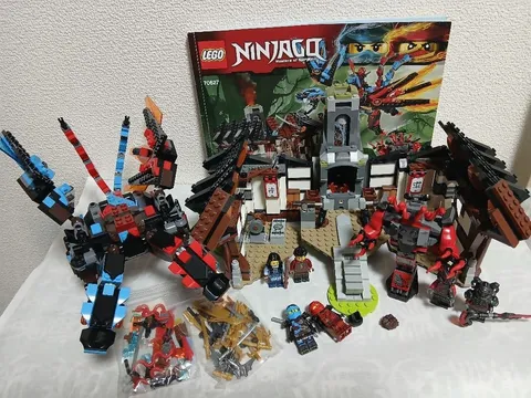 LEGO NINJAGO The Hands Of Time Dragon's Forge 70627 In 2017 Used W/Manual P2