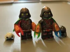 LEGO Ninjago Krux & Acronix Time Twins Mini figures with Time Blades (Read desc)