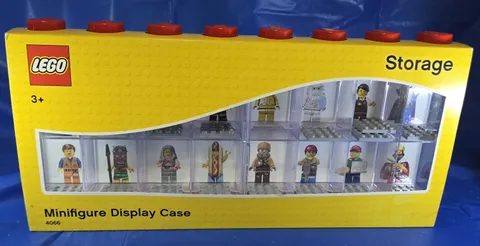 LEGO 4066 MINIFIGURE DISPLAY CASE STORAGE 2018 NEW IN FACTORY PACKAGING