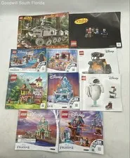 Lot Of 10 Pcs Lego Star Wars Seinfeld & Disney Theme Instructions Manual Booklet