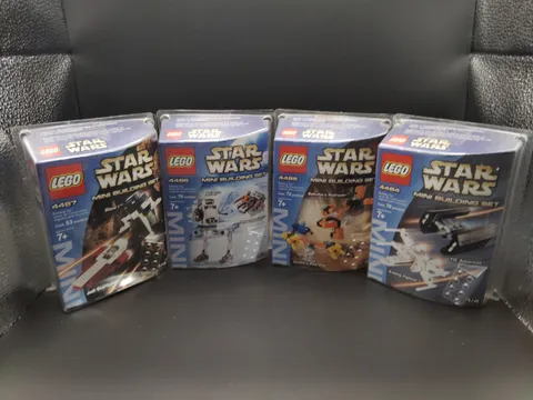 LEGO Star Wars Mini Building Sets #4484, 4485, 4486, 4487 READ DESC