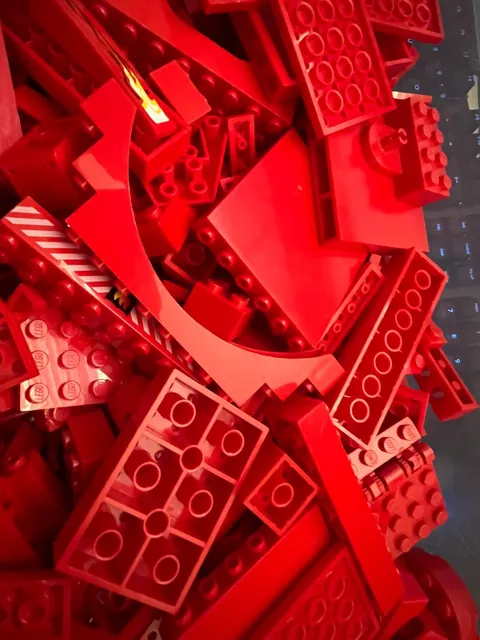 SORTED LEGO COLORS 1LB MIXED BRICK TYPES [ 3 POUND $21 ]