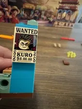 LEGO One Piece Kuro Wanted Poster Tile