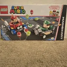 LEGO Super Mario: Mario Kart Baby Mario vs. Baby Luigi  72034 Brand New