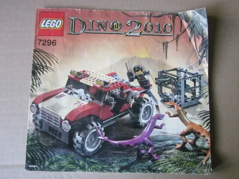 LEGO instructions Instruction Dino 2010: 7296