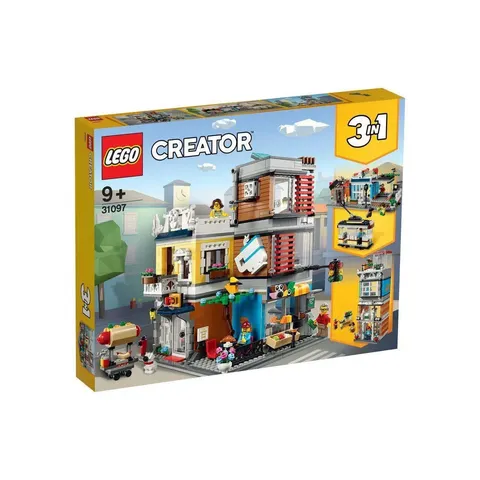 LEGO® Creator 31097 City House With Pet Shop & Café