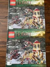 Lego The Hobbit THE BATTLE OF THE FIVE ARMIES 79017 *INSTRUCTIONS ONLY*