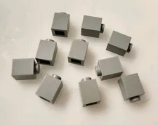 NEW LEGO® 10  Light Bluish Gray Bricks 1 x 1 Building Blocks Pieces