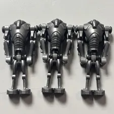 LEGO Star Wars Super Battle Droid Minifigure Lot of 3 no cracks