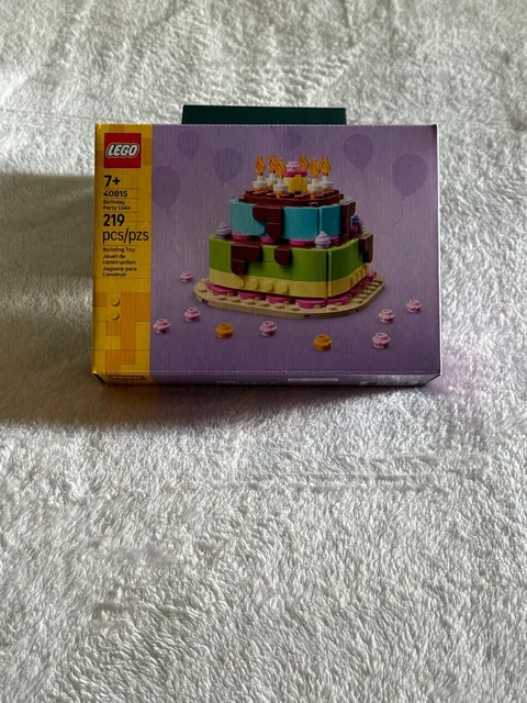 LEGO Birthday Party Cake 40815 NEW in Sealed Box