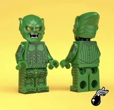LEGO BrickBangers Custom Marvel Green Goblin Something of a Scientist Minifigure