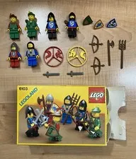 Vintage Lego Castle 6103 Castle Mini Figures Complete with Box