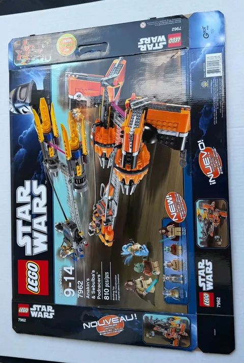 Lego Star Wars 7962 Anakin’s & Sebulba’s Podracers Only Empty Box