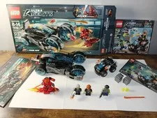 2 Ultra Agents Lego Sets | 100% Complete +Box +Manuals | Infearno Interception