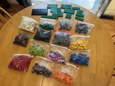 Lot LEGO Parts Pieces Bricks Plates Color Sorted MOC