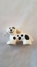 LEGO Duplo Ville Town Station Fire Dalmation Pet Dog