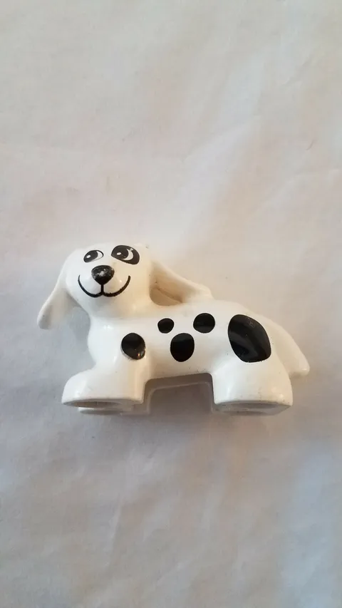 LEGO Duplo Ville Town Station Fire Dalmation Pet Dog