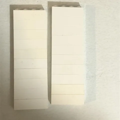 Lego Bricks Lot Of 20 Pieces Parts 4 Pegs Toy Toys  White