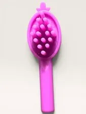 PINK Brush Hairbrush My little Pony Barbie Doll replacement LOL OMG Clone Bratz