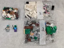 Lego Minecraft Set 21181 The Rabbit Ranch Complete all Parts Minifigures No Inst