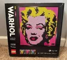 LEGO Art: Andy Warhol's Marilyn Monroe (31197) Factory Sealed Retired