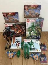 LEGO Marvel Mixed Lot  Used Sets 76289; 76284 Incomplete And 4 Complete