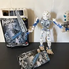 no cracks/working light Lego Bionicle set 8732 Matoro Inika One Ball Missing