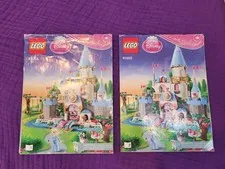 LEGO Disney Princess 41055 Cinderella's Romantic Castle Instruction Manuals Book