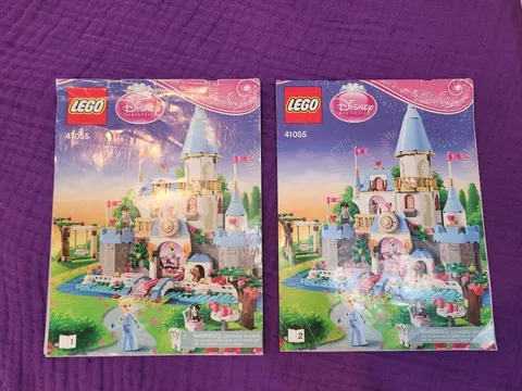 LEGO Disney Princess 41055 Cinderella's Romantic Castle Instruction Manuals Book