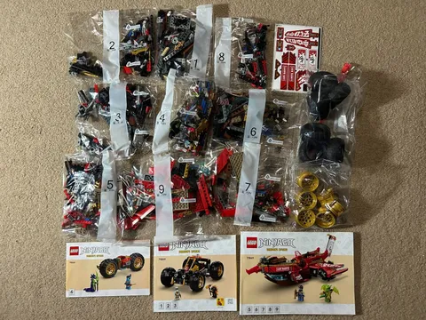 LEGO Ninjago Dragons Rising Land Bounty Set 71869 No Minifigures