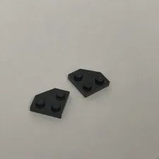 Lego 26601 Black Replacement Parts Pieces Lot of 2
