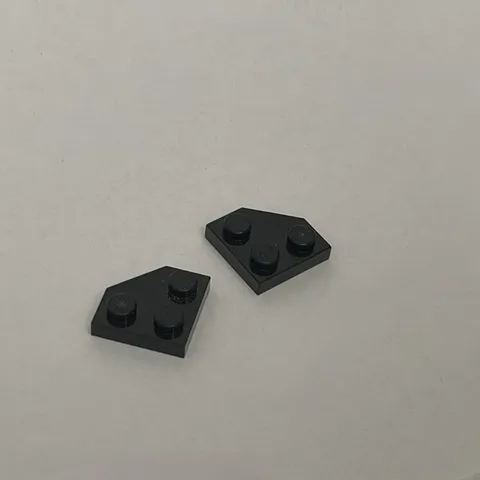 Lego 26601 Black Replacement Parts Pieces Lot of 2