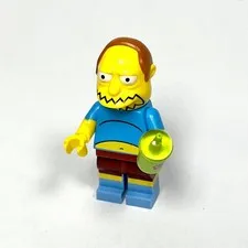 LEGO Simpsons Minifigures Series 2 Comic Book Guy Figure sim033 Squishee 71009