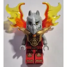 New LEGO Minifigure - Legends of Chima - Rogon, Armor & Flame Wings - 70226
