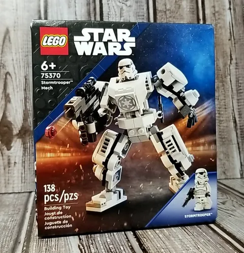 New LEGO 75370 Star Wars Stormtrooper Mech 138 Pieces Brand NIB Retired Sealed