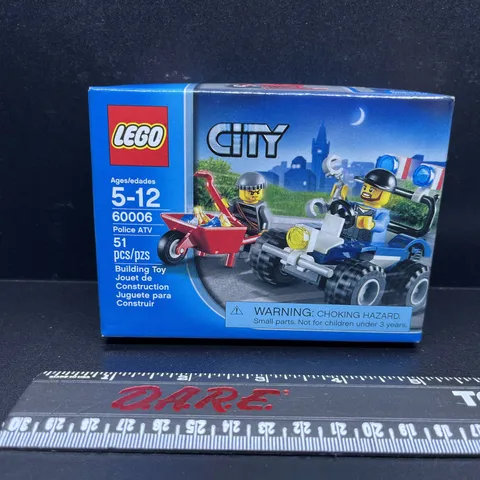 LEGO (60006) CITY: Police Atv - New Sealed Retired - Cops Robbers Buggy