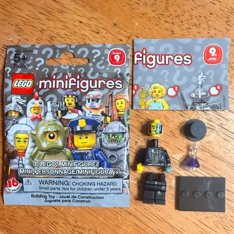 Lego 71000 CMF Series 9 - MR GOOD & EVIL Minifigure #14 NEW in OPEN BAG