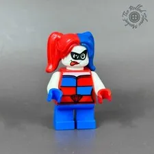 LEGO Minifigure Harley Quinn sh0493 Mighty Micros Short Legs *READ*