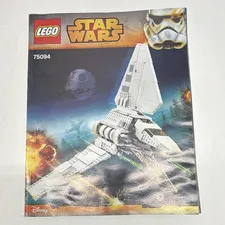 LEGO Star Wars 75094 Imperial Shuttle Tydirium Instruction Booklet