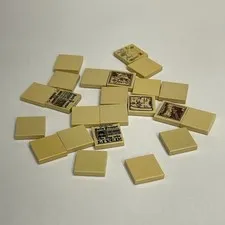 Lego 3068 Beige Replacement Parts Pieces Lot of 23