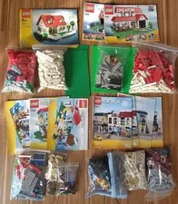 LEGO Creator Designer Set Building Bonanza 4886 7346 31026 4956 Set Used Comp