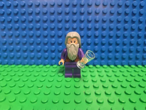 LEGO Aberforth Dumbledore Minifigure Harry Potter 76418 hp462 CMF Lot Rare HTF 