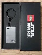 LEGO 5007403 Star Wars Mandalorian Beskar Keychain - New - Free US Shipping!