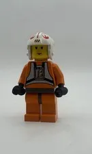 1999 Lego 7140 7130 4482 Star Wars Luke Skywalker X-Wing Pilot Minifigure mint 